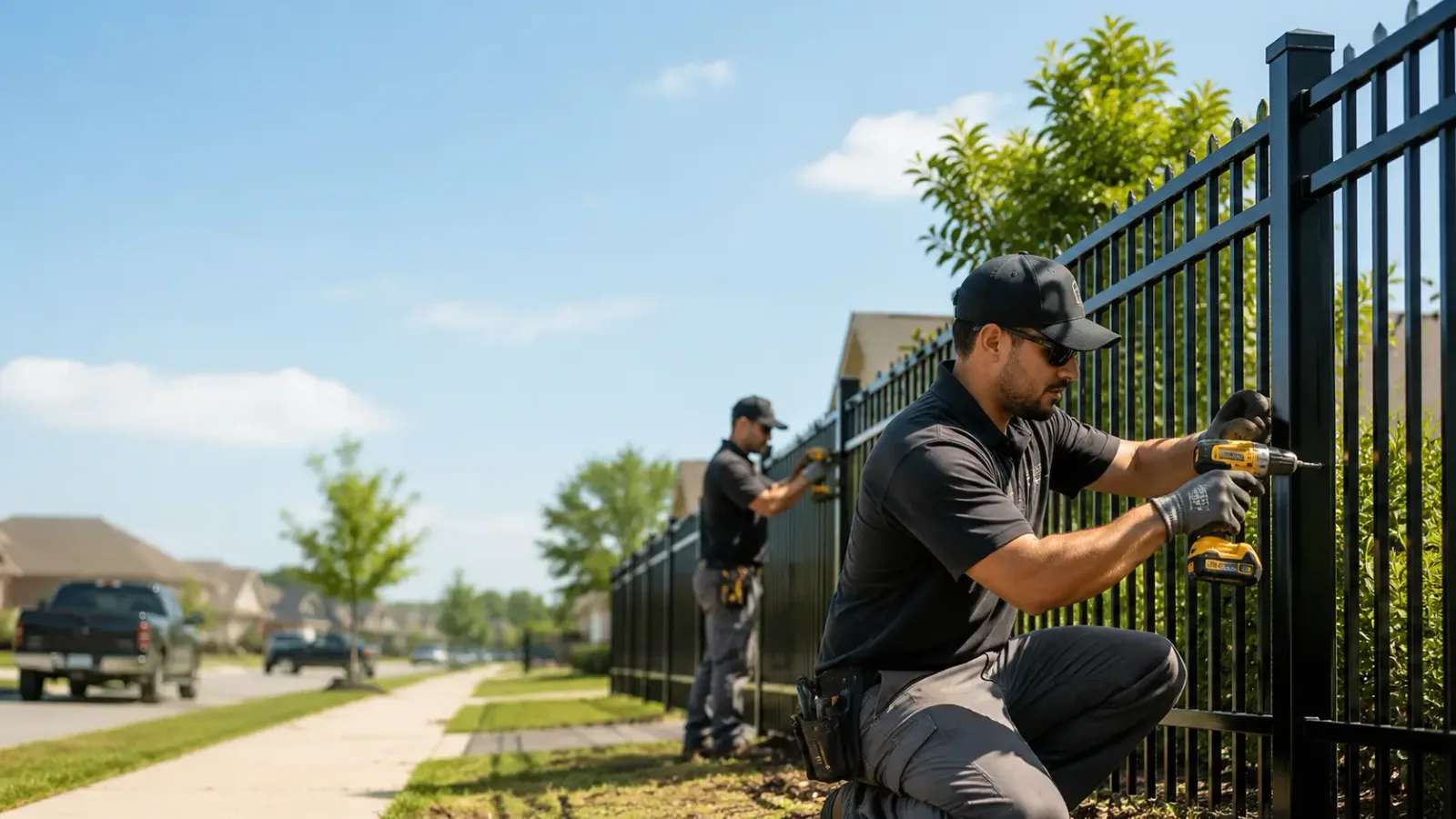 Metal Fence Installation in Lynch Station, VA